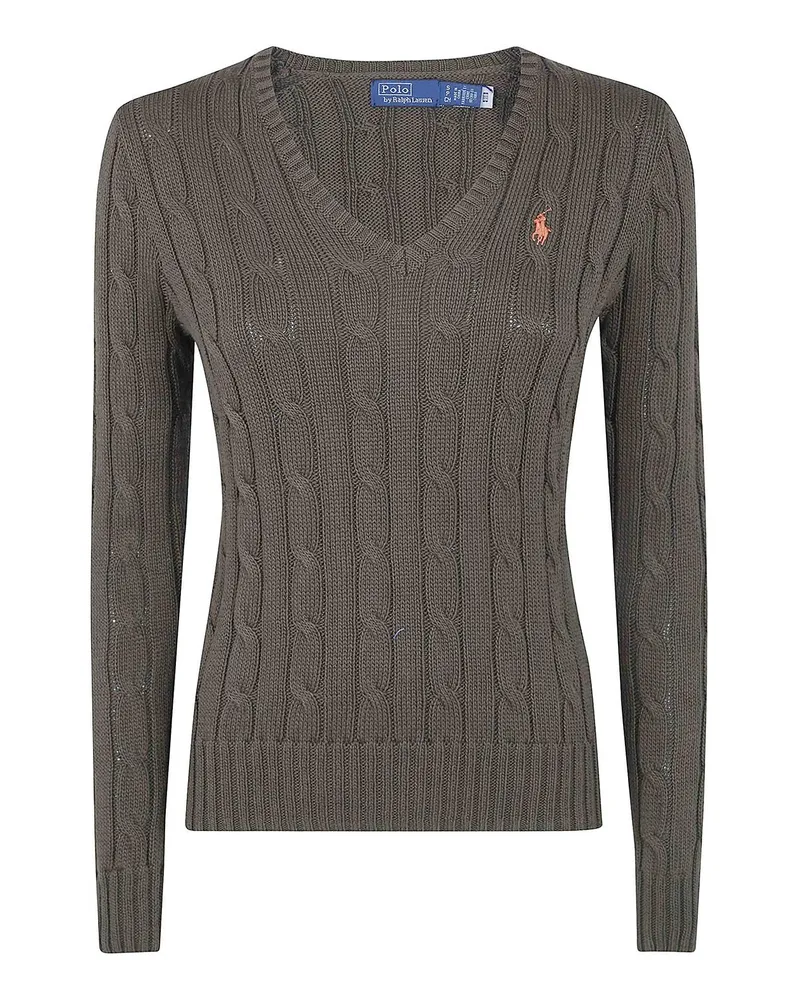 Ralph Lauren V-Pullover - Grün Grün