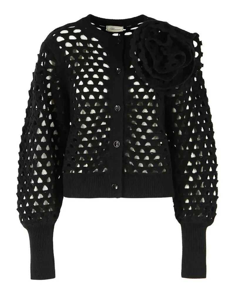 Blumarine Cardigan - Schwarz Schwarz