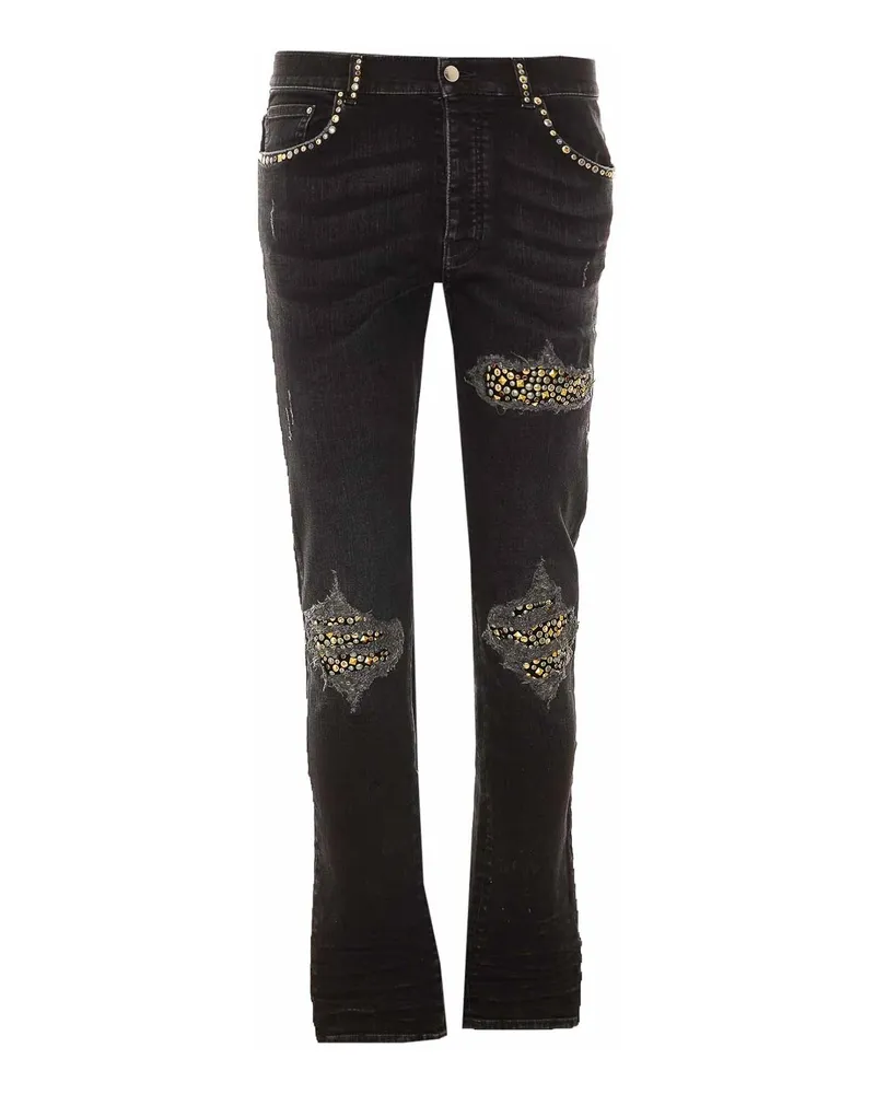 Amiri Skinny Jeans - Schwarz Schwarz