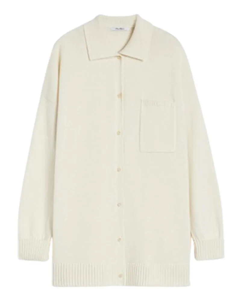 Max Mara Hemd - Weiß Weiß
