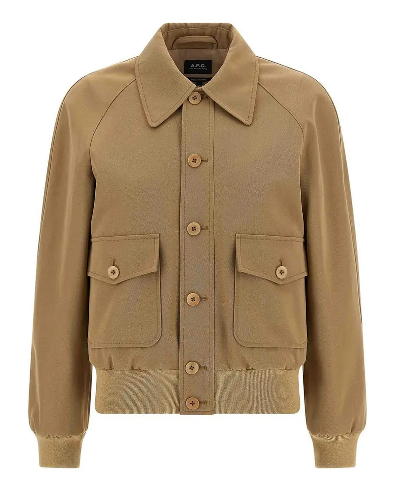 A.P.C. A. P.C. Casualjacke - Beige Beige