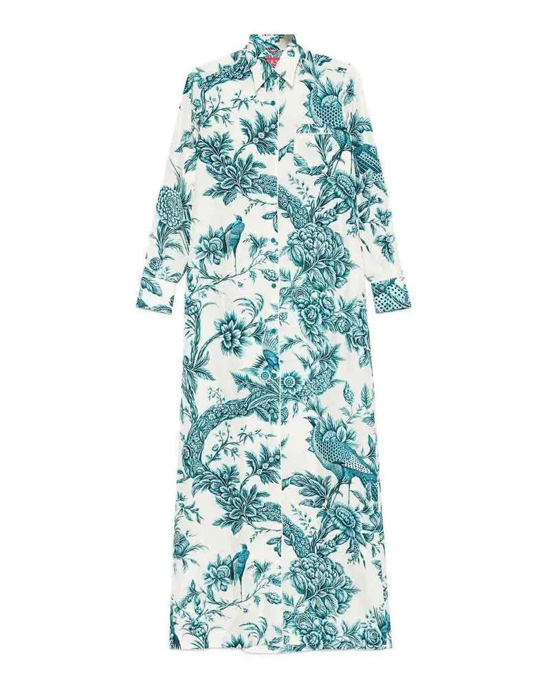 For Restless Sleepers F. R.S For Restless Sleepers Knielanges Kleid - Bunt Bunt