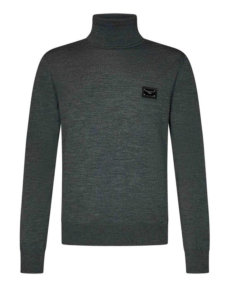 Dolce & Gabbana Rollkragenpullover - Grau Grau