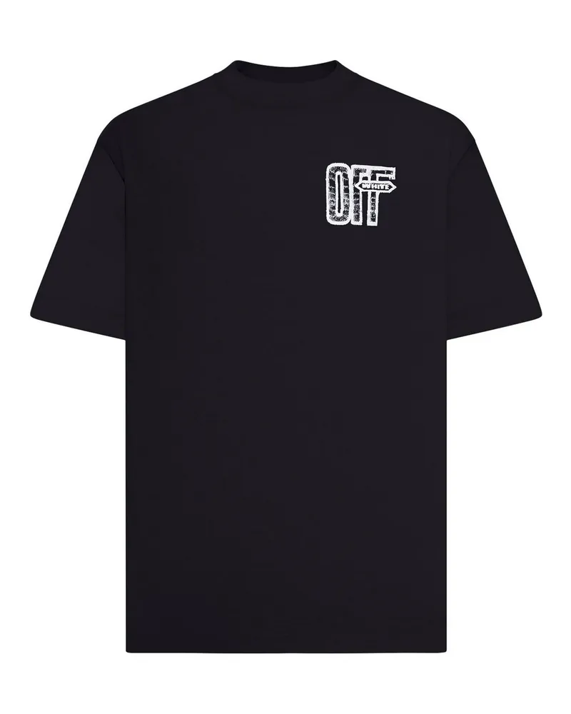 OFF-WHITE T-Shirt - Schwarz Schwarz