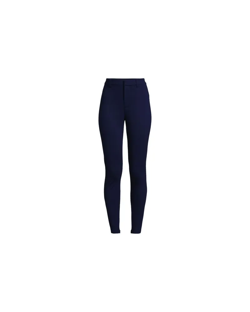 Lands' End Ponté-Leggings High Waist, Damen, Größe petite, Blau, Viskose-Mischung/Nylon-Mischung, by Blau
