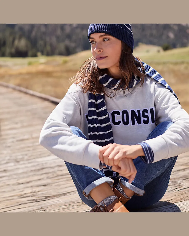 Lands' End Sweatshirt SERIOUS SWEATS, Damen, Größe regular, Sonstige, Baumwoll-Mischung/Polyester-Mischung, by Sonstige