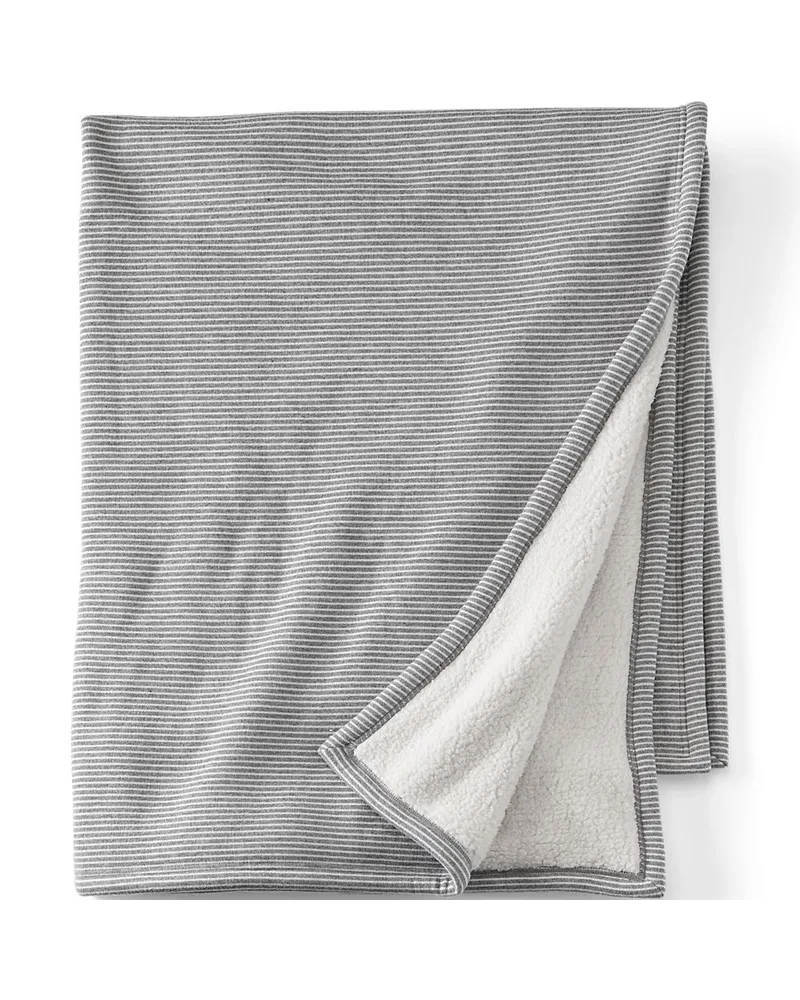Lands' End CashTouch Plaid, Damen, Größe:null regular, Grau, Polyester/Viskose/Polyester-Mischung, by Grau