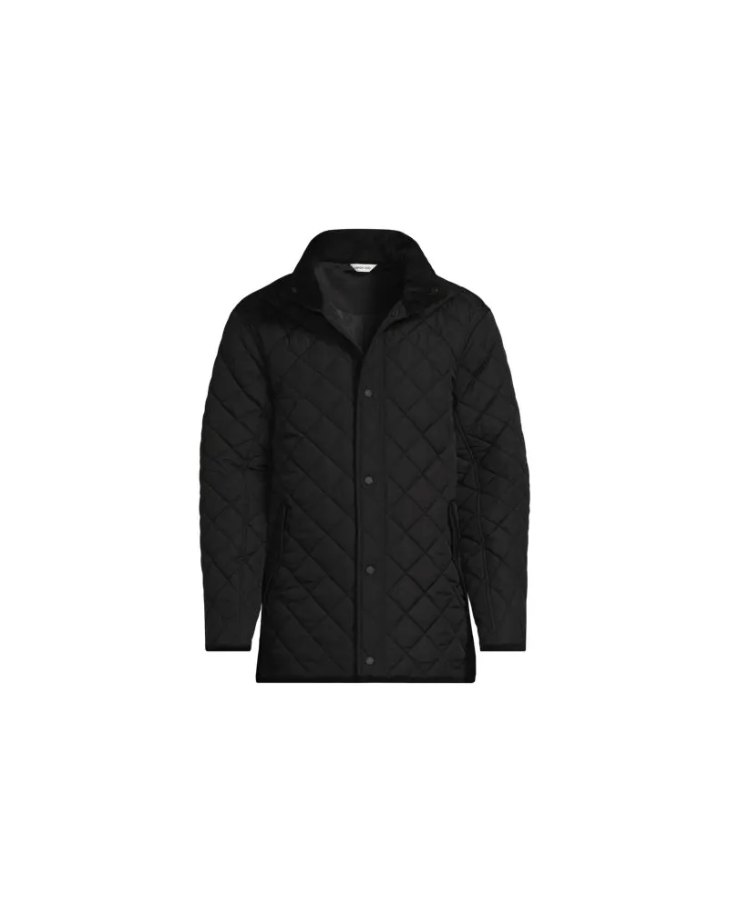 Lands' End Steppjacke FeatherFree, Herren, Größe:48-50 regular, Schwarz, by Schwarz