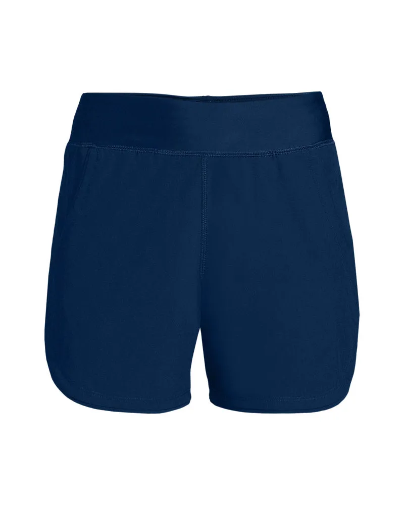 Lands' End Badeshorts, Damen, Größe regular, Blau, Nylon-Mischung, by Blau