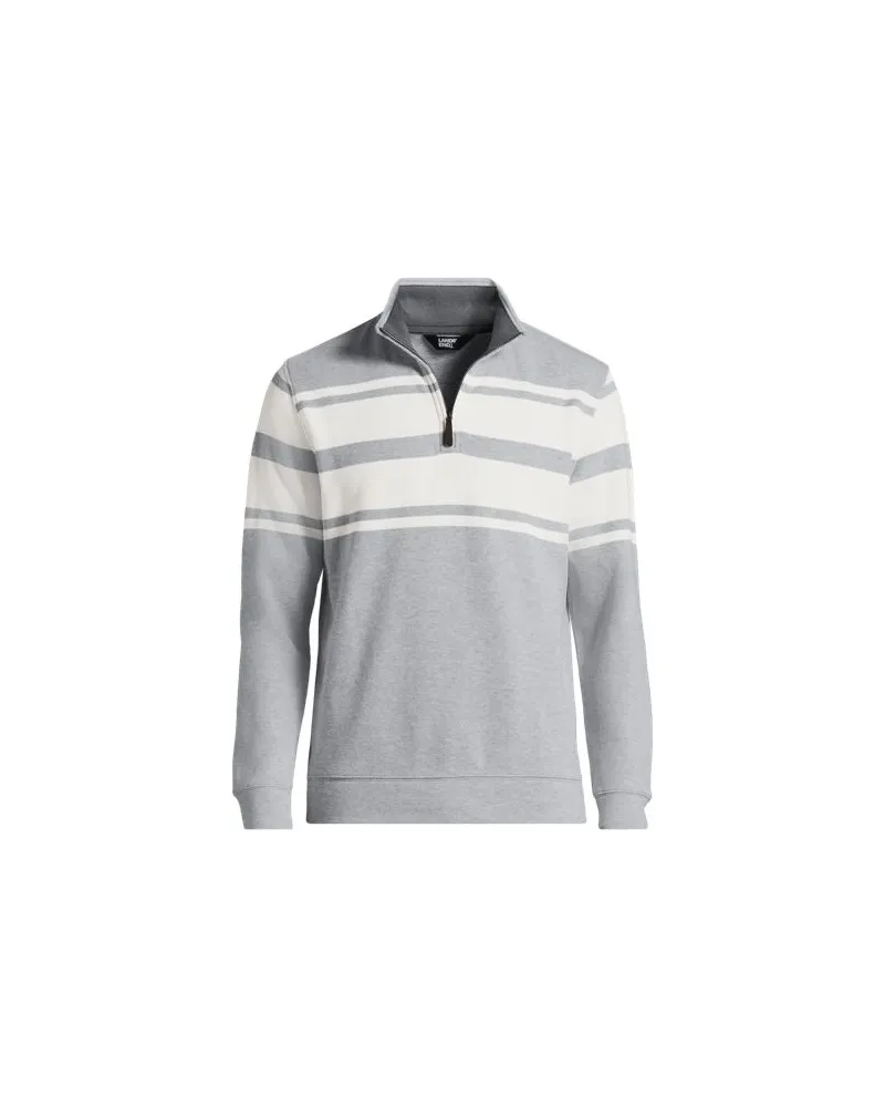 Lands' End Zipper-Pullover aus Bedford-Ripp, Herren, Größe:44-46 regular, Sonstige, Baumwolle, by Sonstige