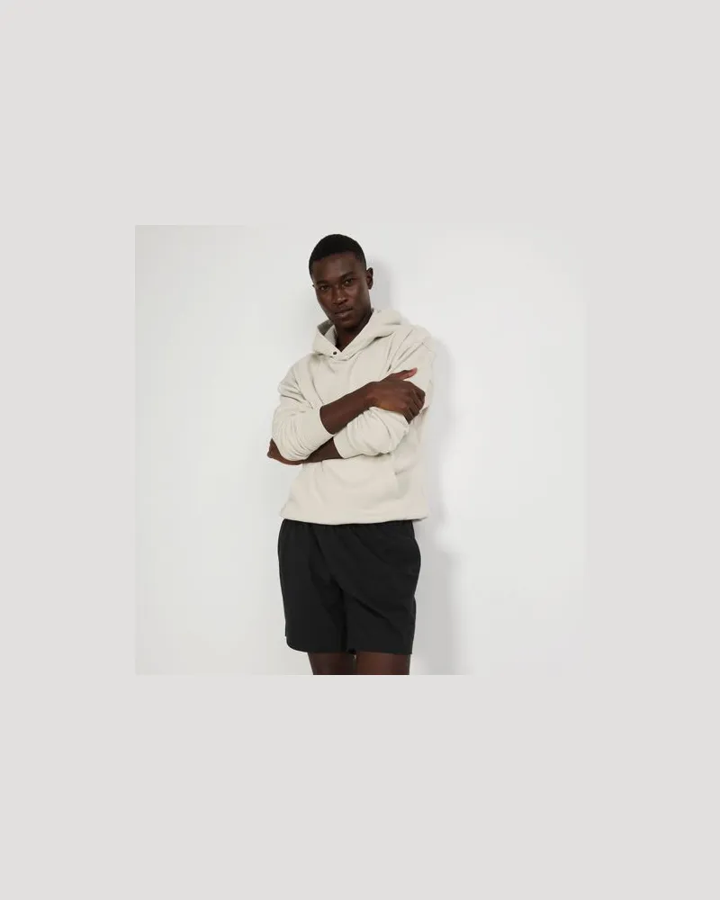 Lands' End Pyjama-Shorts aus Baumwoll-Jersey, Herren, Größe:56-58 regular, Schwarz, Baumwolle, by Schwarz