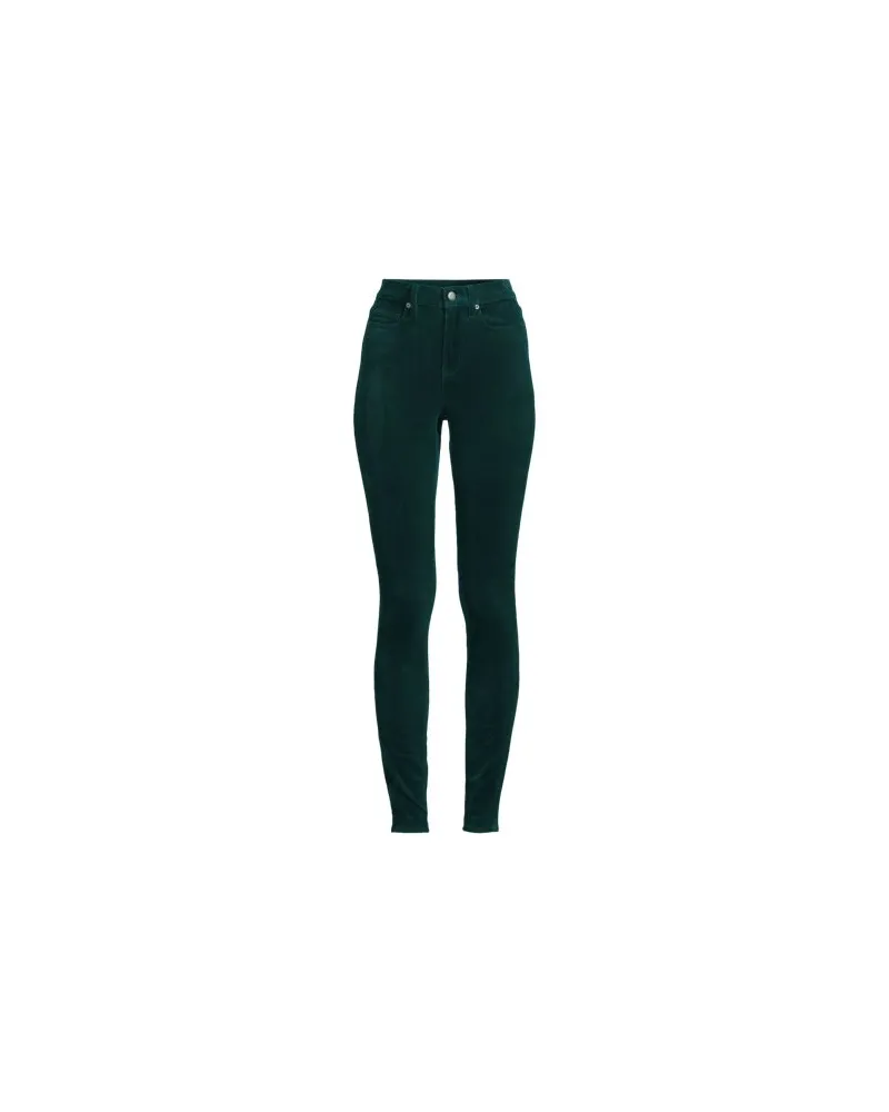 Lands' End Skinny Feincordhose High Waist, Damen, Größe petite, Grün, by Grün