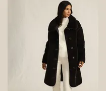 Webpelzmantel, Damen, Größe:40-42 regular, Braun, Polyester, by