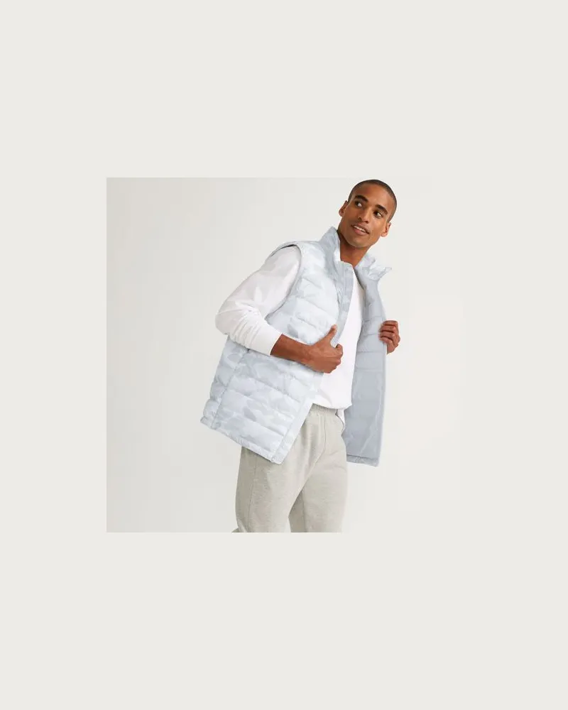 Lands' End Ultraleichte verstaubare Wanderweight-Daunenweste, Herren, Größe:48-50 regular, Sonstige, Polyester/Nylon/Daunen, by Sonstige