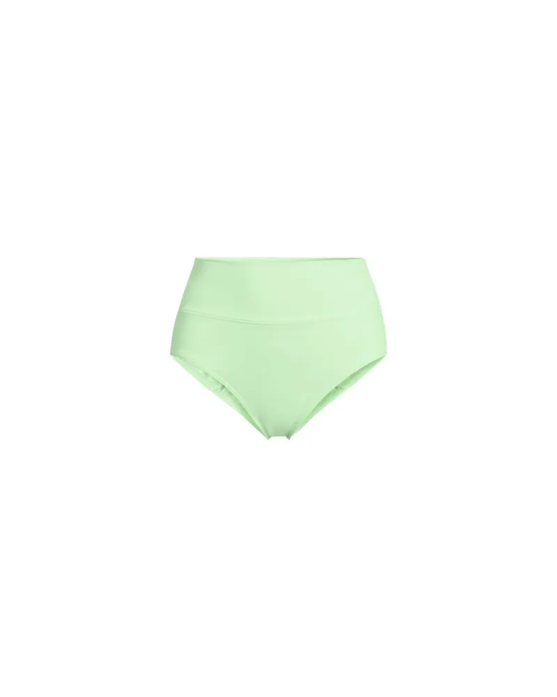 Lands' End Bikinihose zum Umschlagen, High Waist,, Damen, Größe plus, Grün, Elasthan/Nylon-Mischung, by Grün