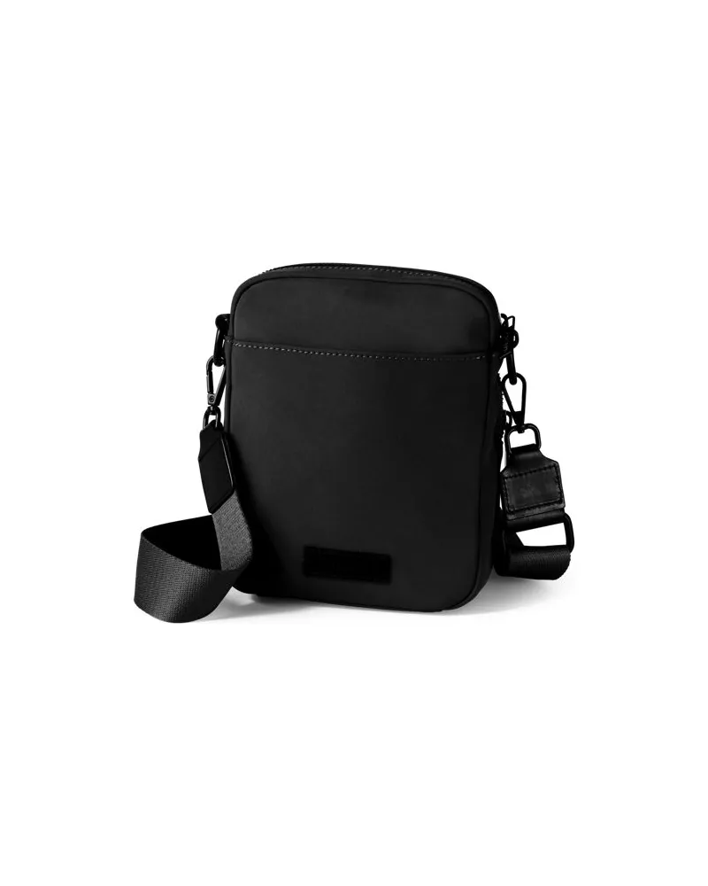 Lands' End Messenger-Umhängetasche, Damen, Größe:null regular, Schwarz, by Schwarz