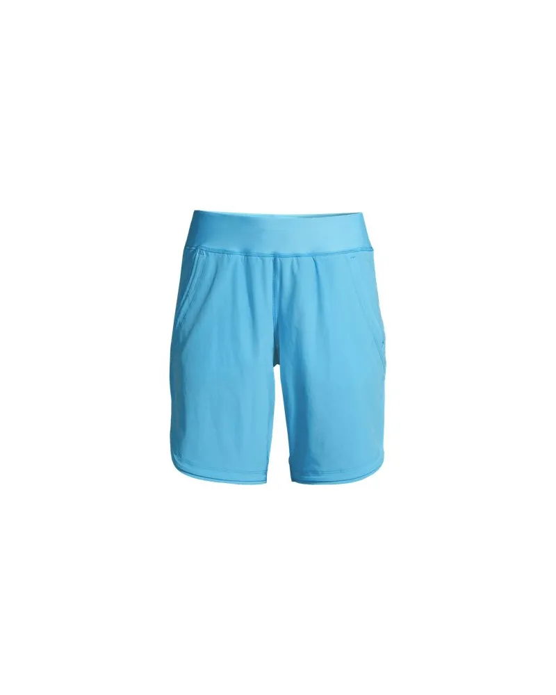 Lands' End Badeshorts 23 cm, Damen, Größe plus, Blau, Polyester-Mischung, by Blau