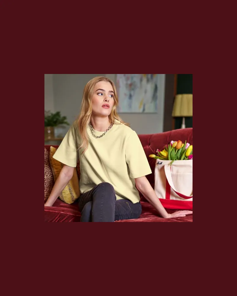 Lands' End Samtweiches Shirt mit Rundhalsausschnitt, Damen, Größe regular, Sonstige, Baumwolle/Polyester-Mischung, by Sonstige