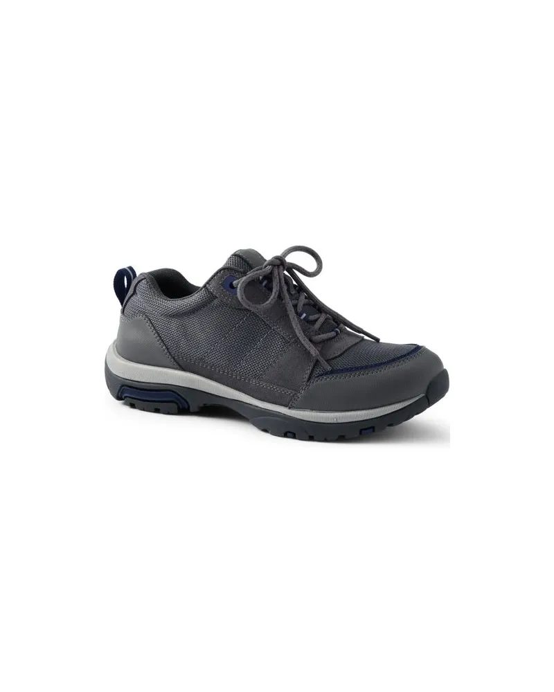 Lands' End Blake Shelton x  Trekking-Schuhe, Herren, Größe regular, Grau, Leder/Rauleder, by Lands' End Grau