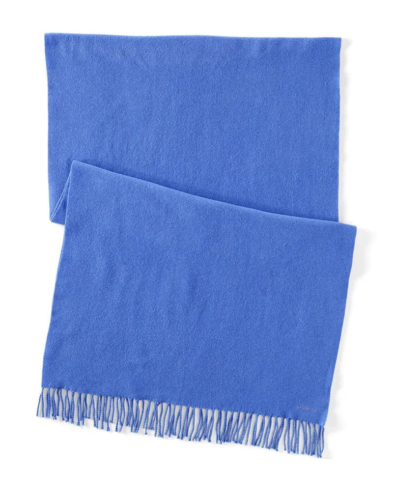 Lands' End Softer Webschal, Damen, Größe:null regular, Blau, Polyester/Polyacryl/Viskose, by Blau