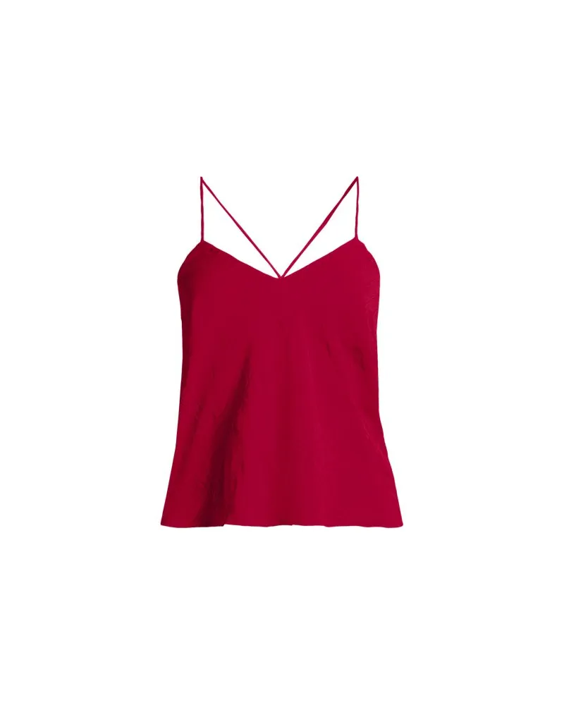Lands' End Trägertop Ready to Go, Damen, Größe:34 regular, Rot, Nylon/Viskose, by Rot