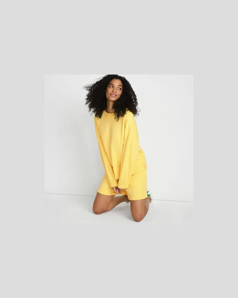 Lands' End Leichtes Sweatshirt, Damen, Größe regular, Gelb, by Gelb