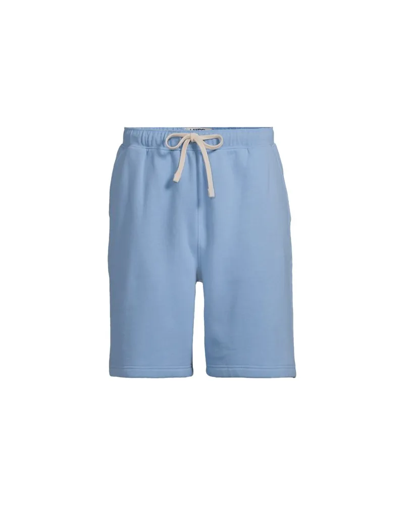 Lands' End Serious Sweats Shorts, Herren, Größe:60 regular, Blau, Baumwoll-Mischung/Polyester-Mischung, by Blau