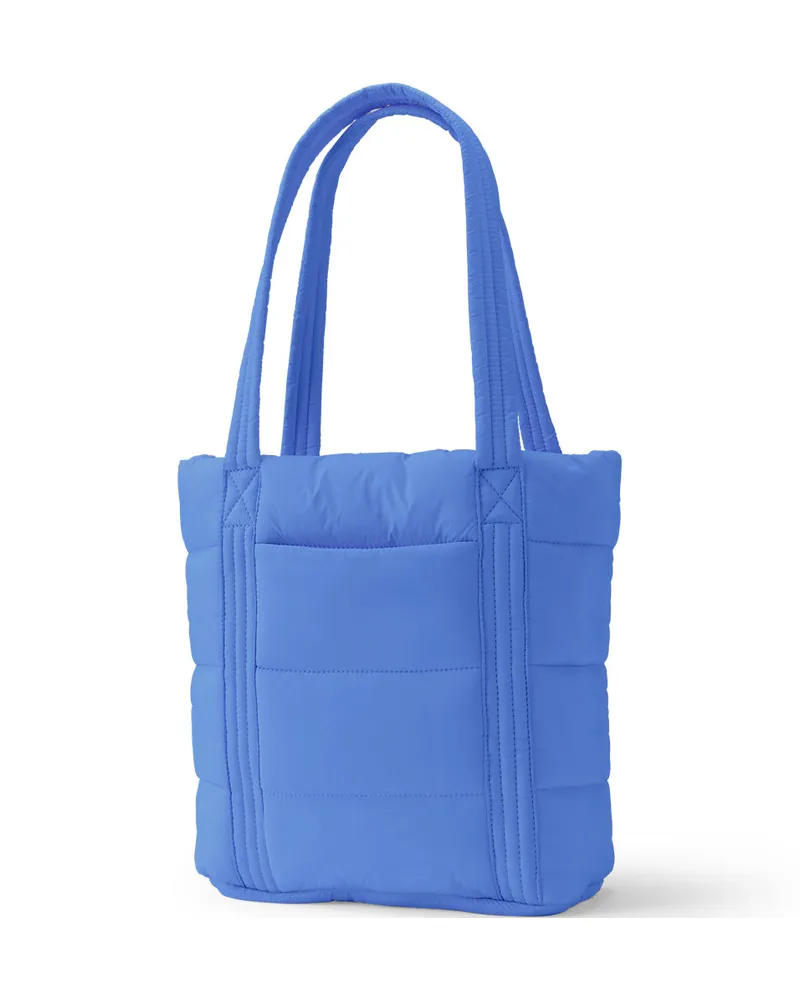Lands' End Ultraleichte verstaubare Stepptasche Wanderweight, Damen, Größe:null regular, Blau, Nylon, by Blau