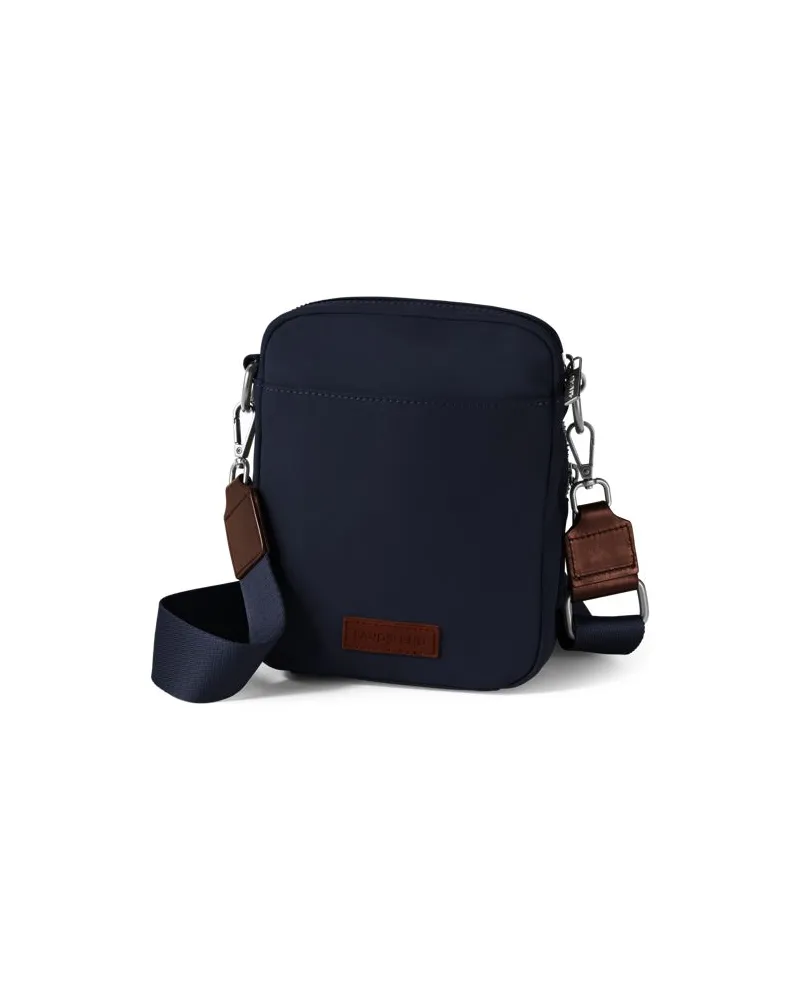 Lands' End Messenger-Umhängetasche, Damen, Größe:null regular, Blau, by Blau