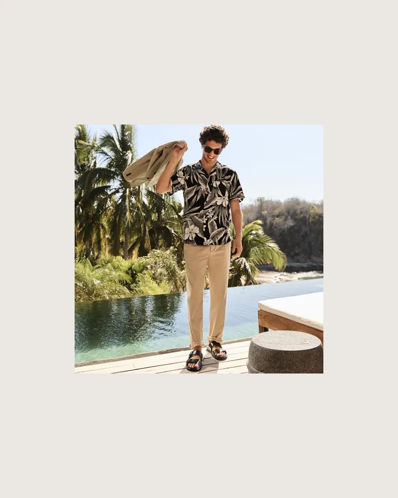 Lands' End Ultimativ-Chino in Wunschlänge, Classic Fit, Herren, Größe regular, Beige, Baumwolle/Elasthan/Polyester, by Beige
