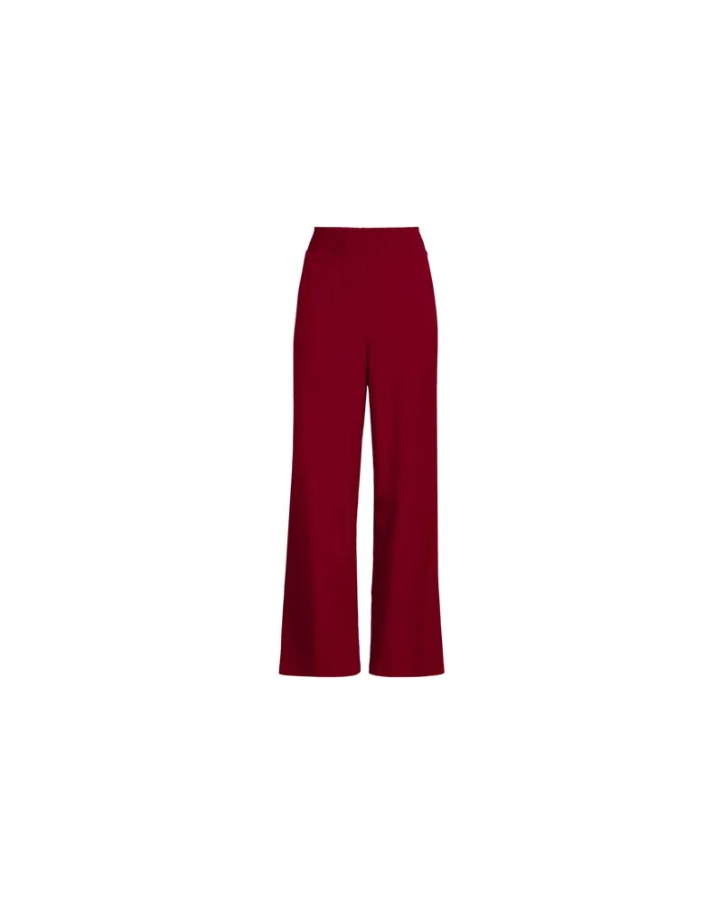 Lands' End Dehnbund-Hose, Damen, Größe regular, Rot, Baumwolle/Viskose/Baumwoll-Mischung, by Rot