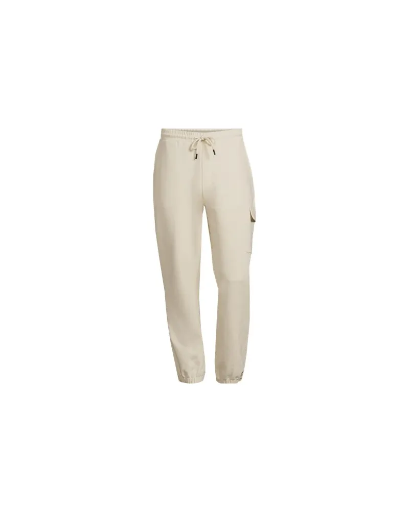 Lands' End Jogginghose Super Soft, Herren, Größe:56-58 regular, Weiß, Polyester/Viskose/Baumwoll-Mischung, by Weiß
