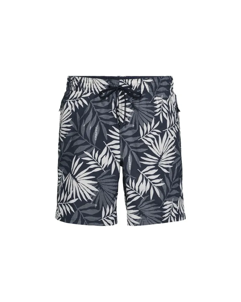 Lands' End Badeshorts mit Hydroliner, 18 cm, Herren, Größe:60 regular, Blau, by Blau