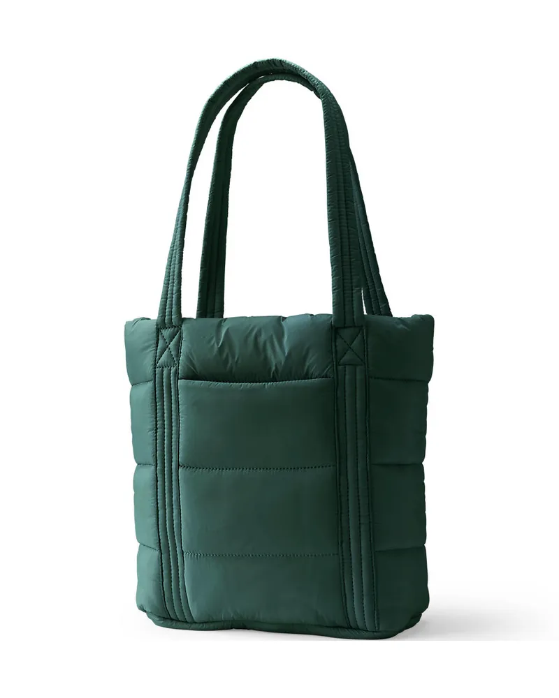 Lands' End Ultraleichte verstaubare Stepptasche Wanderweight, Damen, Größe:null regular, Grün, Nylon, by Grün