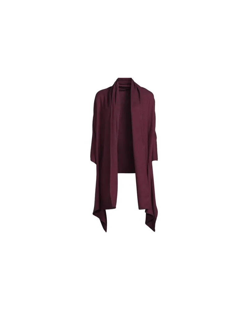 Lands' End Großer CashTouch Cape-Schal, Damen, Größe:null regular, Rot, Polyester, by Rot
