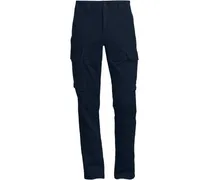 Cargo-Chino mit Stretch, Straight Fit, Herren, Größe regular, Blau, by