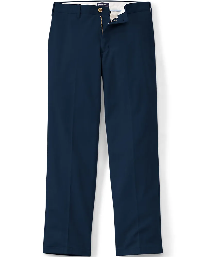 Lands' End CLASSIC FIT Bügelleichte Chino, Herren, Größe:48-50 regular, Blau, Baumwolle, by Blau