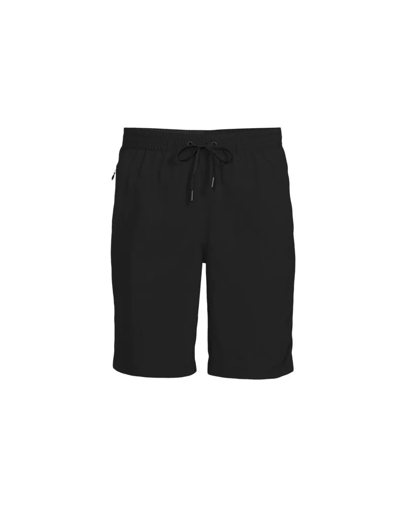 Lands' End Badeshorts mit Hydroliner, 23 cm, Herren, Größe:60 regular, Schwarz, by Schwarz