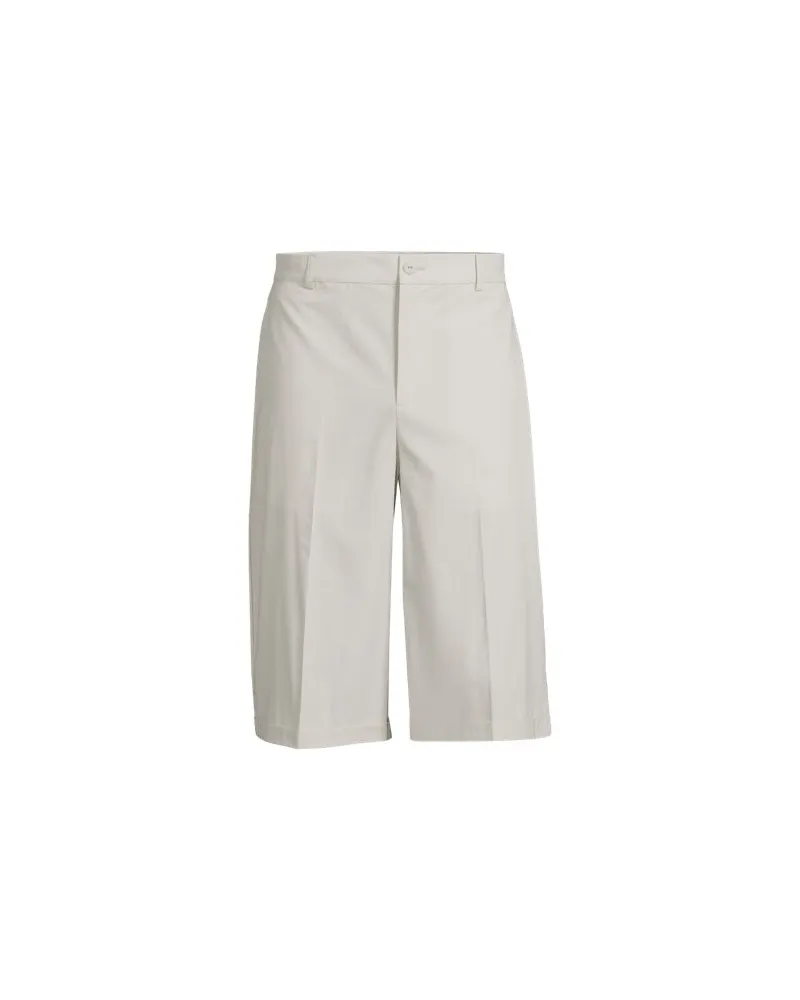 Lands' End Bermuda-Shorts, Herren, Größe:44-46 regular, Grau, Baumwolle, by Grau