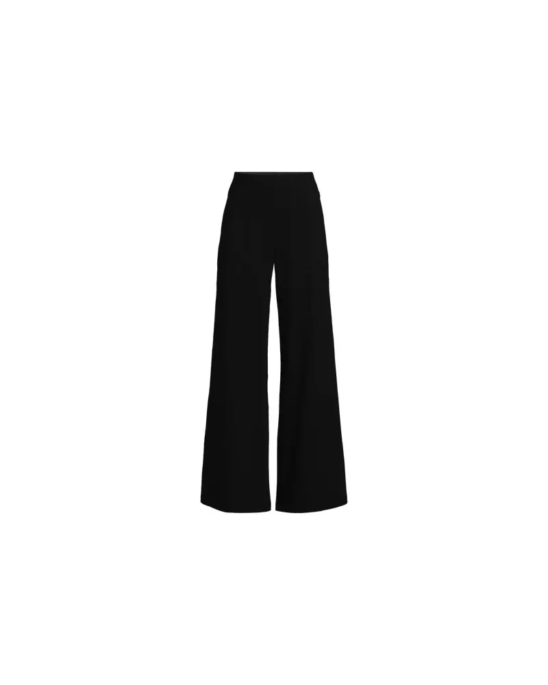 Lands' End Starfish Palazzo-Hose, Damen, Größe plus, Schwarz, Elasthan/Baumwoll-Mischung, by Schwarz