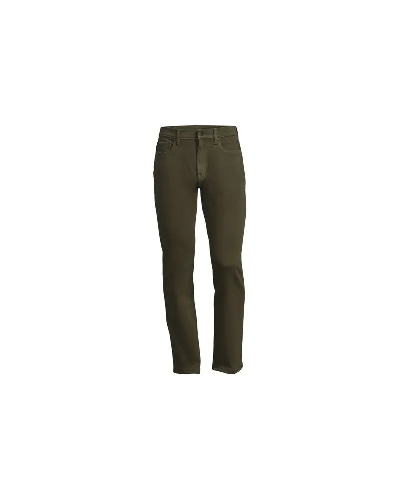 Lands' End Performance-Jeans mit 4-Wege-Stretch, Slim Fit, Herren, Größe regular, Grün, Elasthan/Baumwoll-Mischung, by Grün
