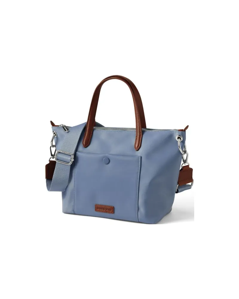 Lands' End Mini-Shoppertasche, Damen, Größe:null regular, Blau, Nylon, by Blau