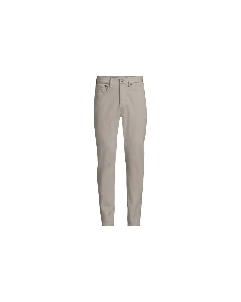 Lands' End Slim Fit Cordhose, Herren, Größe regular, Schwarz, Elasthan/Baumwoll-Mischung, by Schwarz