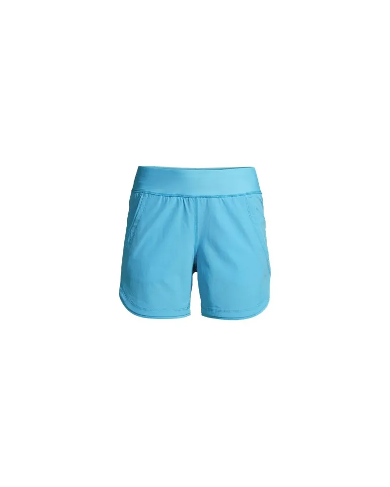 Lands' End Badeshorts, Damen, Größe plus, Blau, Nylon-Mischung, by Blau