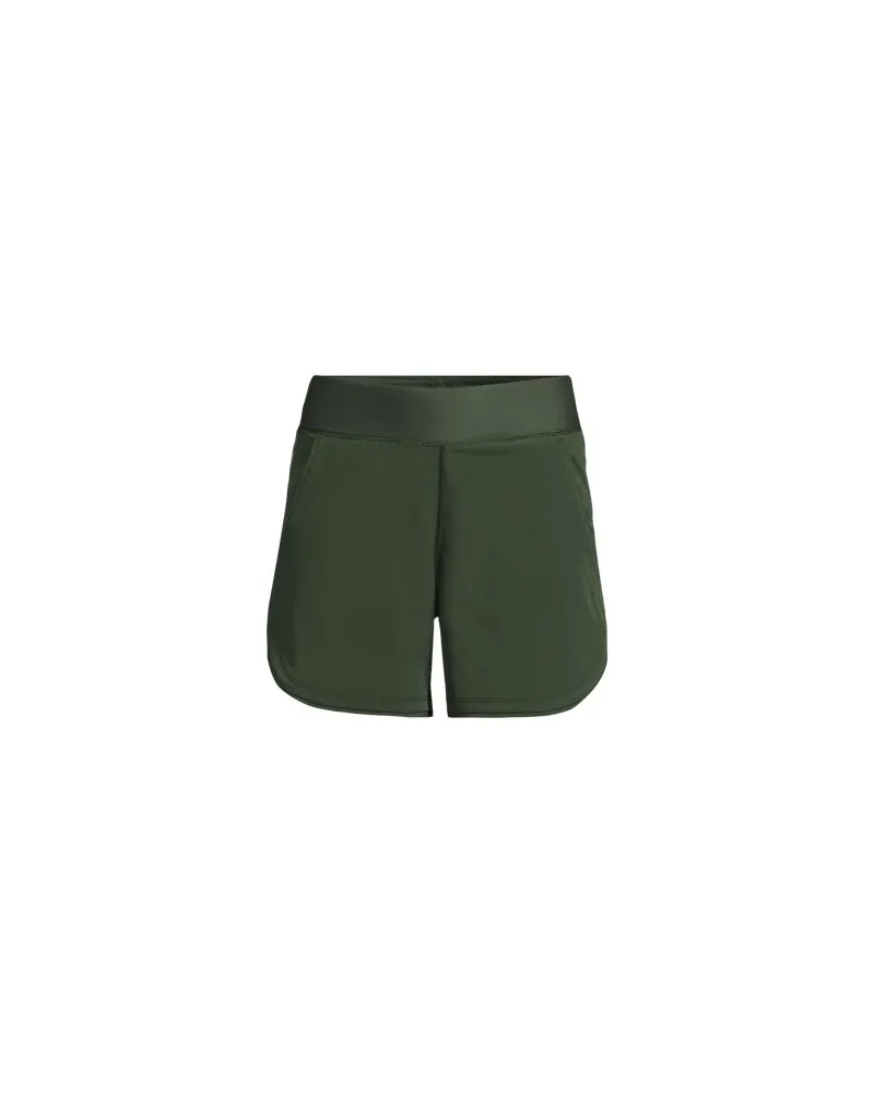 Lands' End Badeshorts, Damen, Größe plus, Grün, Nylon-Mischung, by Grün