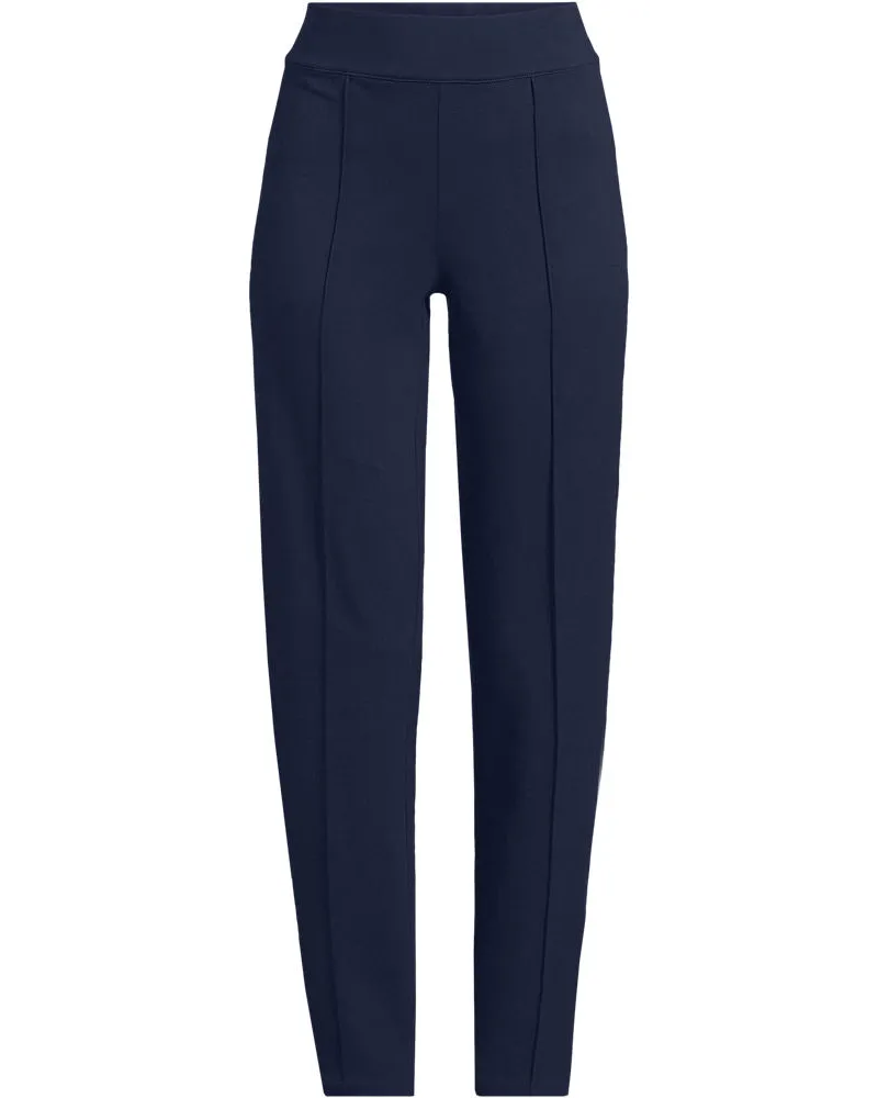 Lands' End Starfish High Waist Bleistifthose, Damen, Größe petite, Blau, Elasthan/Baumwoll-Mischung, by Blau