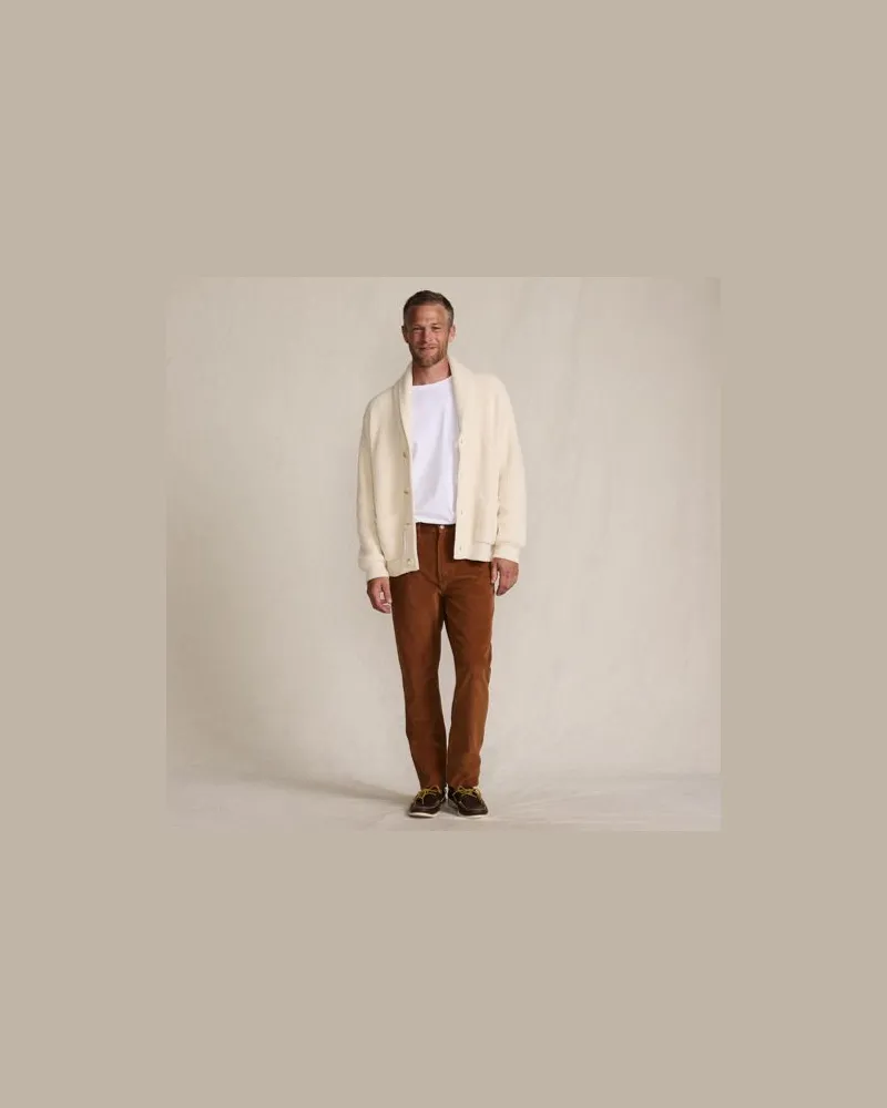 Lands' End Slim Fit Cordhose, Herren, Größe regular, Orange, Elasthan/Baumwoll-Mischung, by Orange