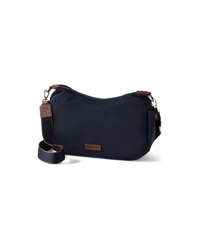 Lands' End Umhängetasche aus Nylon, Damen, Größe:null regular, Blau, by Blau