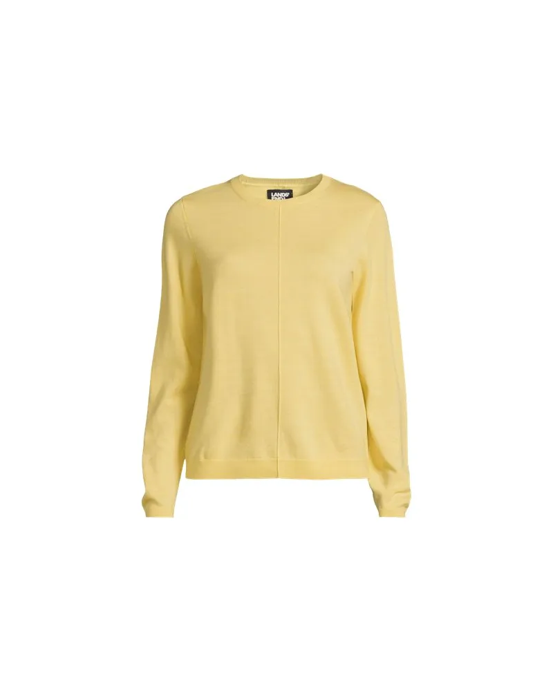 Lands' End Merino-Pullover, Damen, Größe:44-46 petite, Sonstige, Wolle, by Sonstige