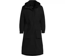 Wasserdichter Isolierter Stadion-Kapuzenmantel Squall, Damen, Größe:32-34 petite, Schwarz, Nylon, by